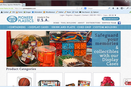 Pioneer Plastics  Web Design